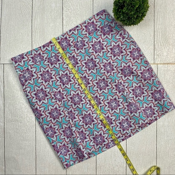 Talbots Summer star print skirt size 14p - Picture 5 of 8